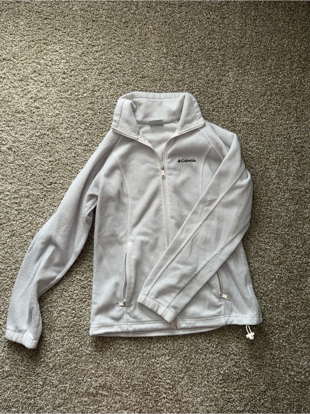 Columbia Women's White Fleece Jacket